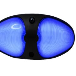 PLAFON 12V IRIZAR PB, I5, I6 ANTIFAZ 12LED ESTROBO NAC C/AZUL