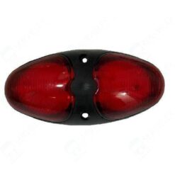 PLAFON 12V IRIZAR PB, I5, I6 ANTIFAZ FIJO ROJO