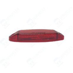 PLAFON 12V ZAFIRO 4LED ROJO RECORD