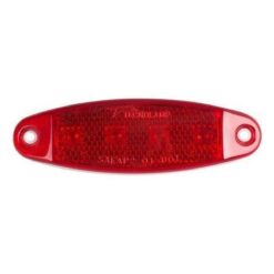PLAFON 12V/24V ZAFIRO TECNOLAMP 4LED ROJO