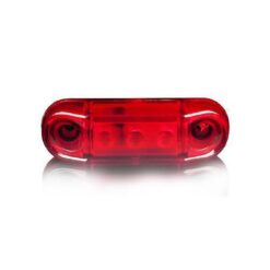 PLAFON 12V/24V CASITA 3LED ROJO TECNOLAMP 896-R