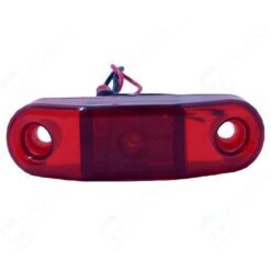 PLAFON 12V/24V LATERAL 1LED CASITA ROJO LUNA