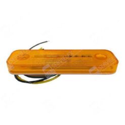 PLAFON 12V UNIVERSAL LATERAL 6LED ESTROBO AMBAR