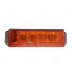 PLAFON 12V 4LED TIPO KENWORTH C/CON FIJO LUNA AMB