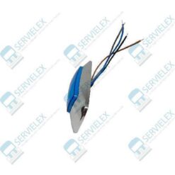PLAFON 12V/24V LATERAL 8LED Y GEL ESTROBO AZUL
