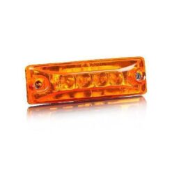 PLAFON 24V LATERAL MULTEGO 4LED AMBAR