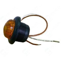 OJO DE AGUILA DELIMITADOR 12V/24V HULE 3/4" 2LED AMB LUNA