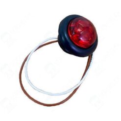 OJO DE AGUILA DELIMITADOR 12V/24V HULE 3/4" 2LED ROJO LUNA