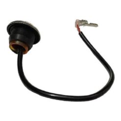 PLAFON OJO DE AGUILA DELIMITADOR 12V 3LED FIJO (ECON) CROM AMBAR