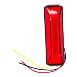 PLAFON 12V/24V LATERAL TIPO KENWORTH GEL FIJO/ESTROBO ROJO ITALIO TURBO