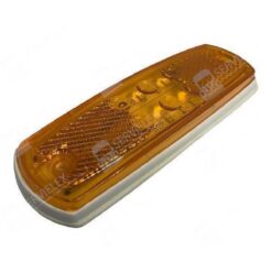 PLAFON 12V/24V LATERAL EUROCAR 6LED AMBAR