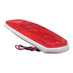 PLAFON 12V/24V LATERAL EUROCAR 6LED ROJO