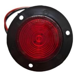 PLAFON 12V REDONDO 2" ABS 6LED ROJO
