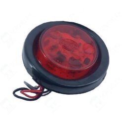 PLAFON 2" 12V HULE 6LED ESTROBO ROJO LUNA