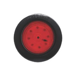 PLAFON 12V REDONDO 2" HULE 9LED ROJO TRAKTOLAMP