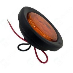PLAFON 12V/24V REDONDO 2.5" HULE 3LED C/CONECTOR AMB LUNA