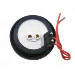 PLAFON 12V/24V REDONDO 2.5" HULE 3LED C/CONECTOR ROJO LUNA