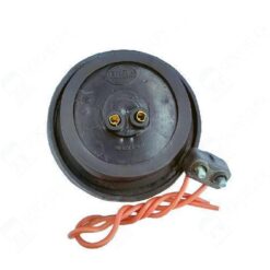 PLAFON 12V/24V REDONDO 2.5" HULE ANCHO 6LED C/CONECTOR ROJO LUNA