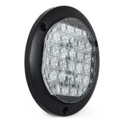 PLAFON 12V REDONDO 4" ABS PLANO 30LED FIJO BLANCO