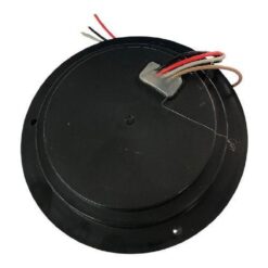 PLAFON 12V REDONDO 4" ABS 24LED 5HILERAS ESTROBO ROJO