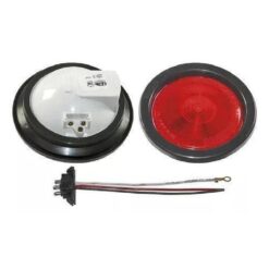 PLAFON 12V 4" HULE FOCO SELLADO C/CONEC REFLEJANTE ROJO TRAKTOLAMP 2250 1