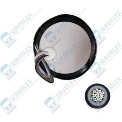 PLAFON 12V REDONDO 4" HULE 14LED ARO DE GEL BLANCO