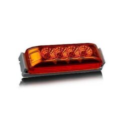 PLAFON 12V LATERAL AMBAR 4LEDS KENWORTH C/CONECTOR TECNOLAMP