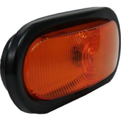 PLAFON 12V OVAL 6" HULE FOCO SELLADO C/CONECTOR AMBAR TRAKTOLAMP 2250 2