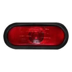 PLAFON 12V OVAL 6" HULE FOCO SELLADO C/CONEC ROJO TRAKTOLAMP 2250 2