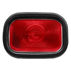 PLAFON RECTANGULAR 5" SELLADO FOCO C/CONECTOR ROJO TRAKTOLAMP 2365