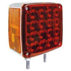 PLAFON 12V DIRECCIONAL CUADRADO IZQUIERDA 34LED 2TORNILLOS TRAKTOLAMP 8322CMR