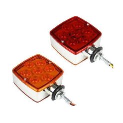 PLAFON 12V DIRECCIONAL CUADRADA CHICA 14LED