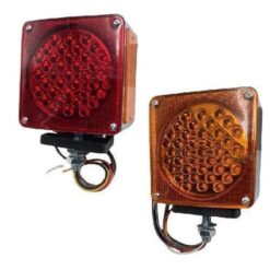 PLAFON 12V DIRECCIONAL CUADRADA GRANDE 84LED DERECHA 1 o 2TORNILLOS