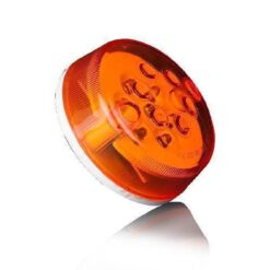 PLAFON 12V/24V REDONDO 3" TORINO SUPERIOR 7LED AMBAR TECNOLAMP 823-A