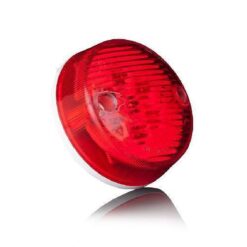 PLAFON 12V/24V REDONDO 3" TORINO SUPERIOR 6LED ROJO TECNOLAMP 823-R