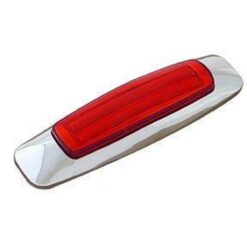 PLAFON 12V/24V LATERAL LARGO 8LED ESTROBO ROJO