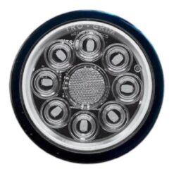 PLAFON 12V/24V 4" HULE 8LED FIJO BLANCO