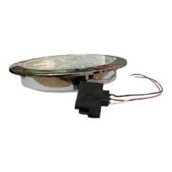 PLAFON 12V/24V 4" REDONDO ABS 12LED FIJO BLANCO C/CONECTOR TRO-GRIM