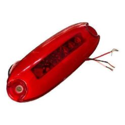 PLAFON 12V/24V AYCO GEL 7LED FIJO ROJO 3CABLES TROGRIM