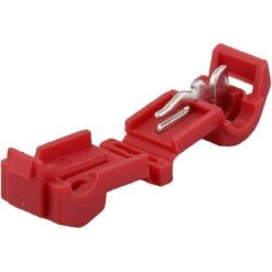 TERMINAL GRAPA UNIDOR SENCILLA ROJO
