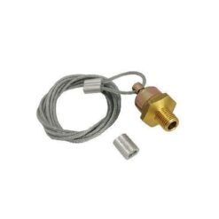 VÁLVULA DE DRENADO CON CABLE DE 1/4" NPT