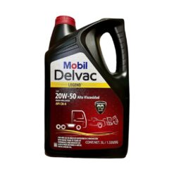 ACEITE DIESEL 5LT 20W50 CH-4 MOBIL TAPA ROJA