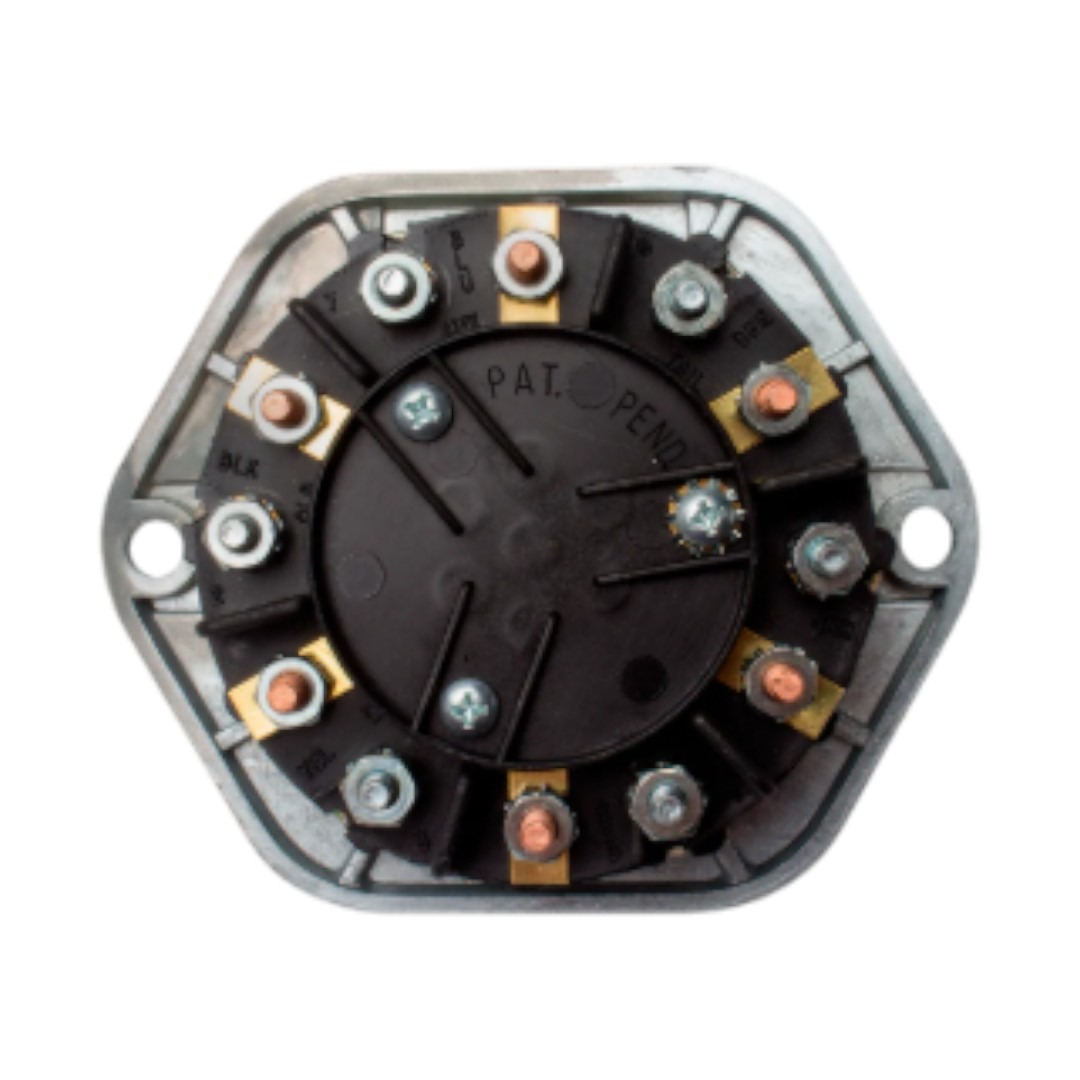 CONECTOR REMOLQUE HEMBRA 7VIAS CON RESISTENCIA POLLAK 11-739