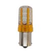 FOCO 12V 1156 1POLO P/PAREJAS SILICON 18LED FIJO AZUL