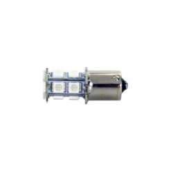 FOCO 12V 1156 1POLO P/PAREJAS 13LED FIJO ROJO