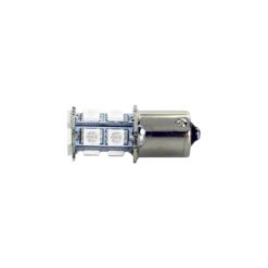 FOCO 12V 1156 1POLO P/PAREJAS 13LED FIJO AZUL