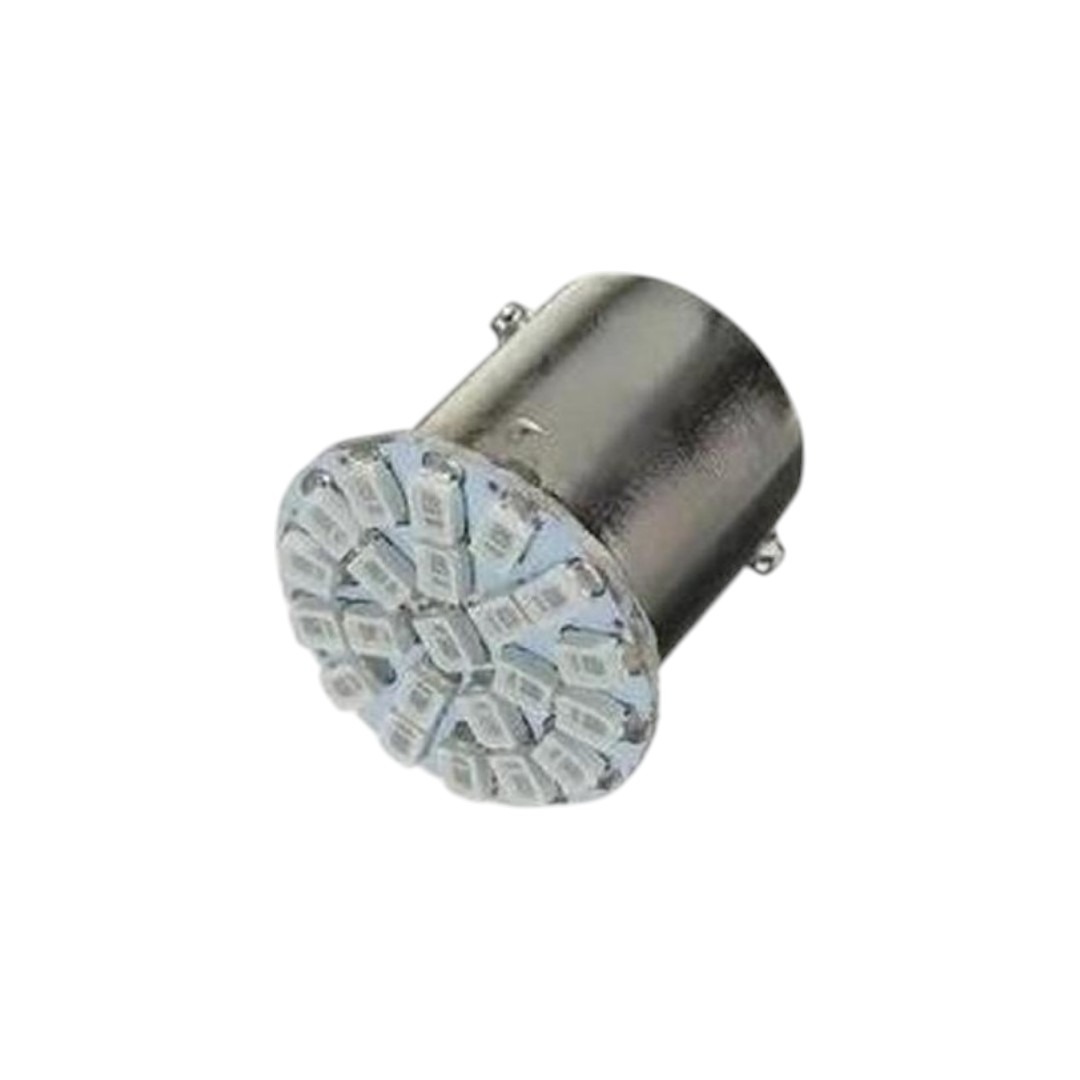 FOCO 12V 1156 1POLO P/PAREJAS PLANO 22LED FIJO VDE