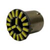 FOCO 12V 1156 1POLO P/PAREJAS PLANO 18LED FIJO BLANCO