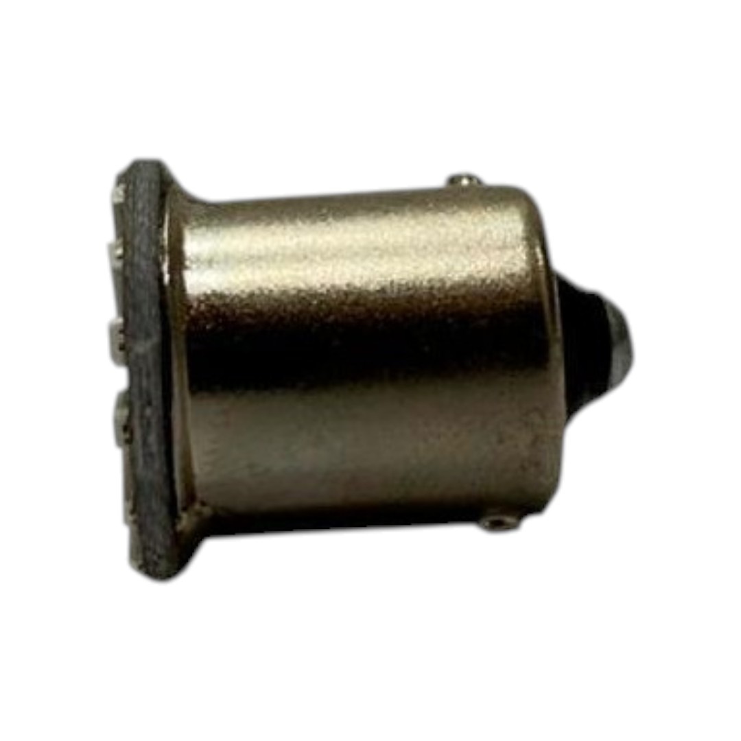 FOCO 12V 1156 1POLO P/PAREJAS PLANO 18LED FIJO BLANCO