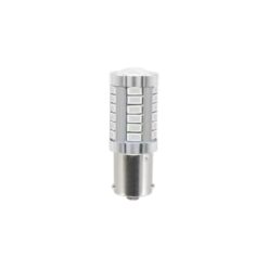 FOCO 12V 1156 1POLO P/PAREJAS LUPA 33LED FIJO ROJO